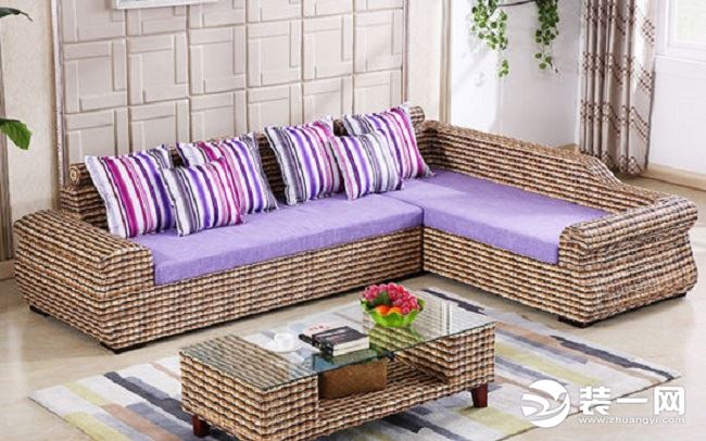 夏季装修一定要考虑柳编沙发，凉爽清新又漂亮