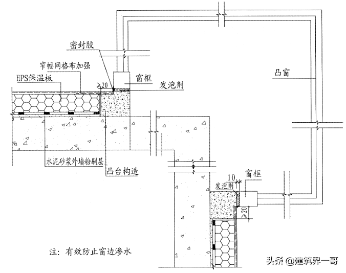 膨胀聚苯板(EPS)薄抹灰外墙外保温系统施工及检查要点