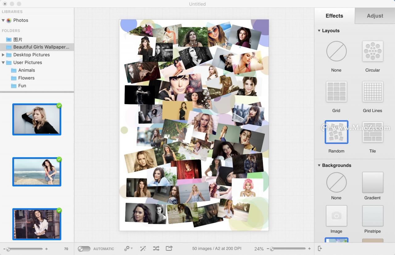 mac上好用的照片制作软件 很棒的拼贴，马赛克效果