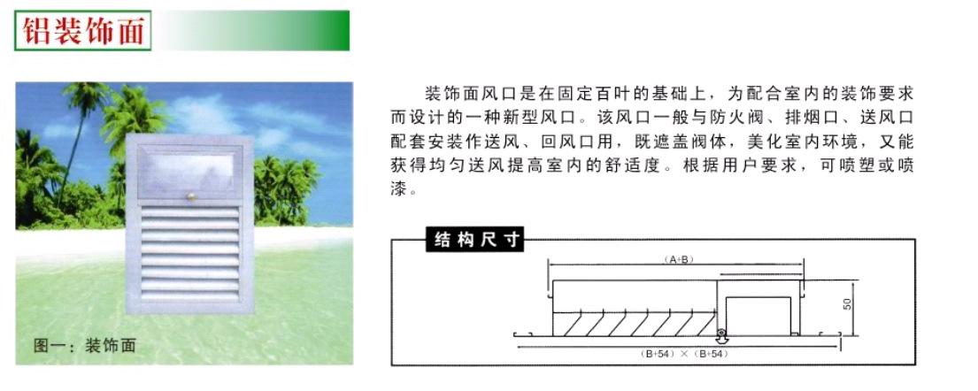 风口尺寸