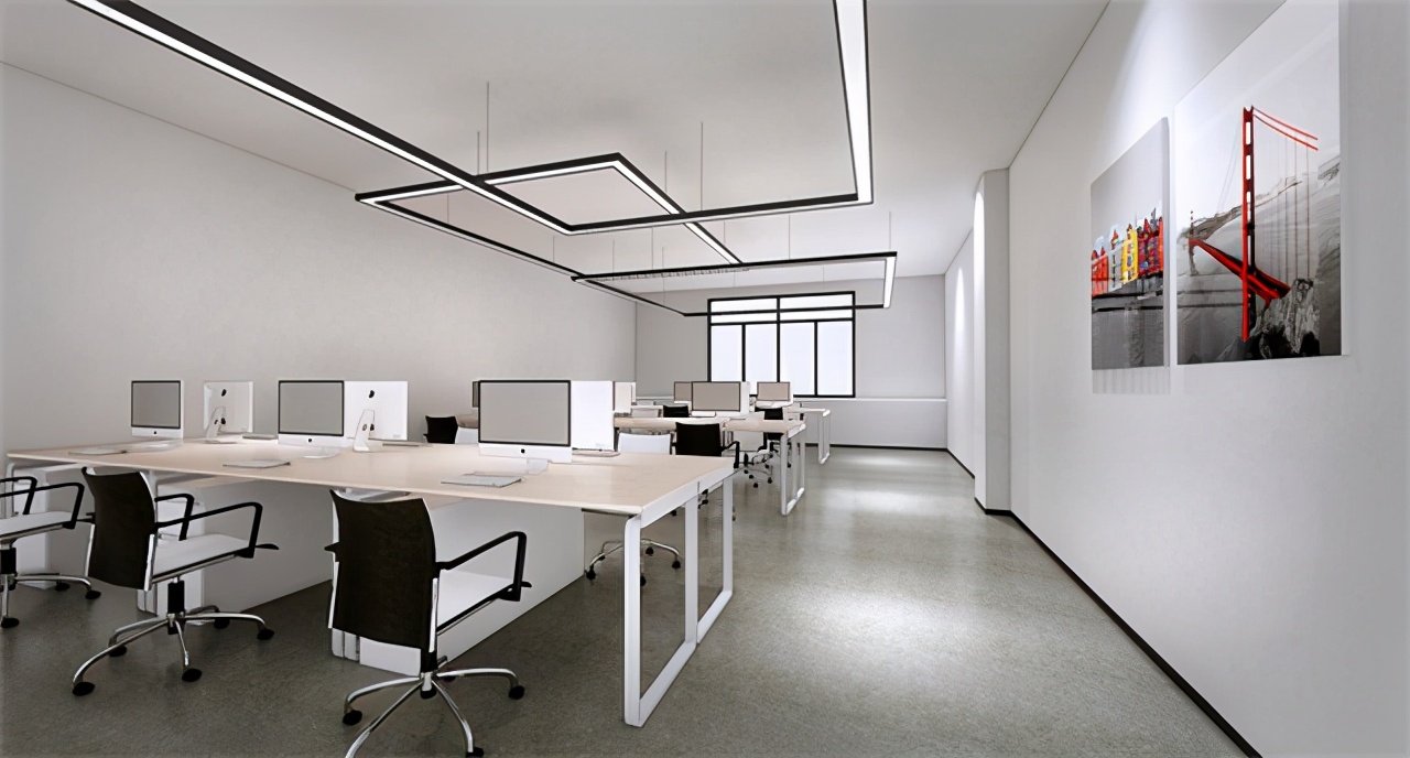 500平方高科技公司办公室设计